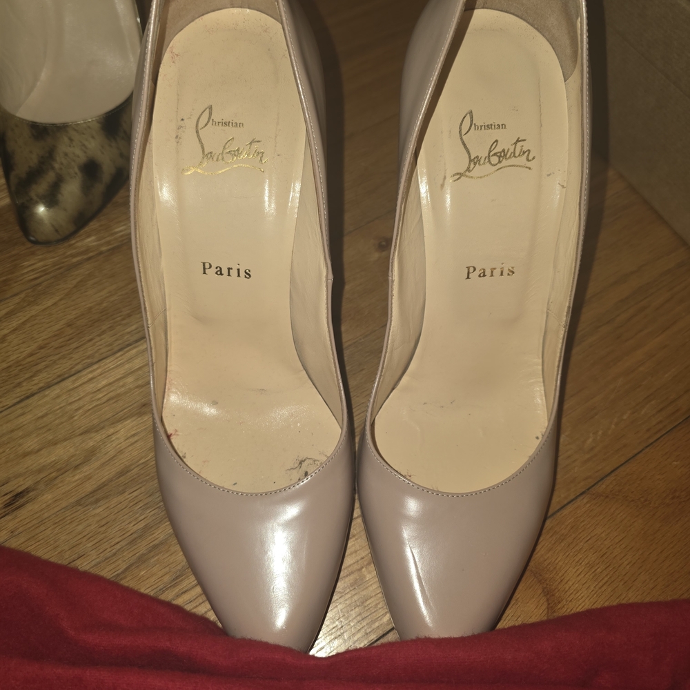 Christian Louboutin Women's Nude Heels